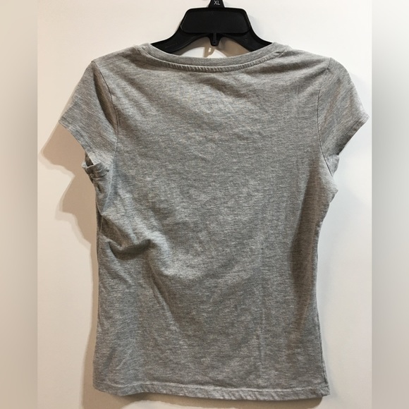 Clueless Junior’s/Girls  WHATEVER gray Short Sleeve T—Shirt XL - Picture 3 of 4